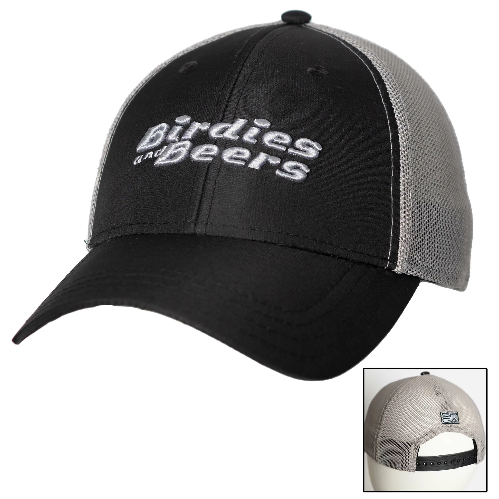 Stroke Play Golf Apparel Birdies And Beers Trucker Hat 6 Stroke Play Golf Apparel Birdies And Beers Trucker Hat - Image 4