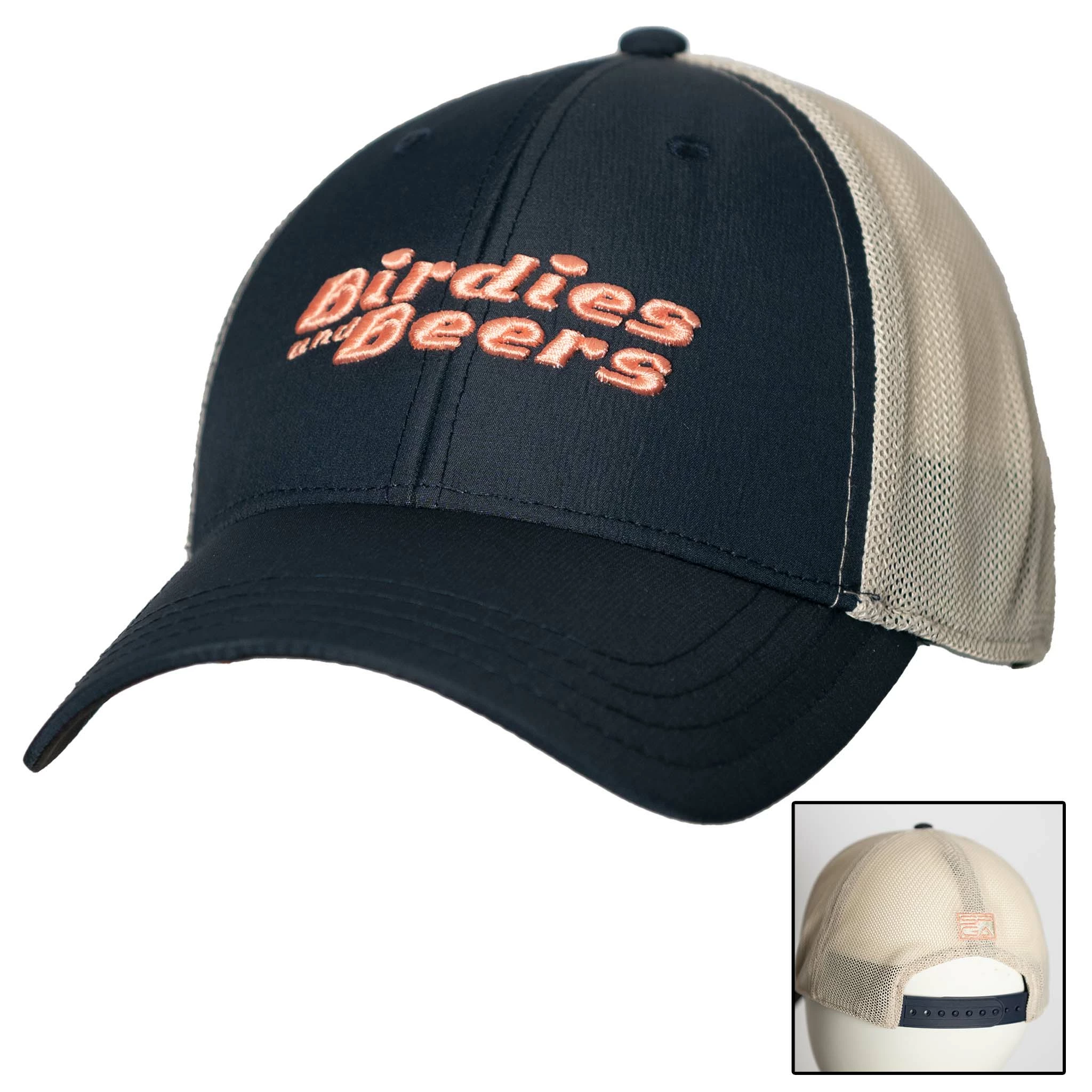 Stroke Play Golf Apparel Birdies And Beers Trucker Hat 4 Stroke Play Golf Apparel Birdies And Beers Trucker Hat - Image 2