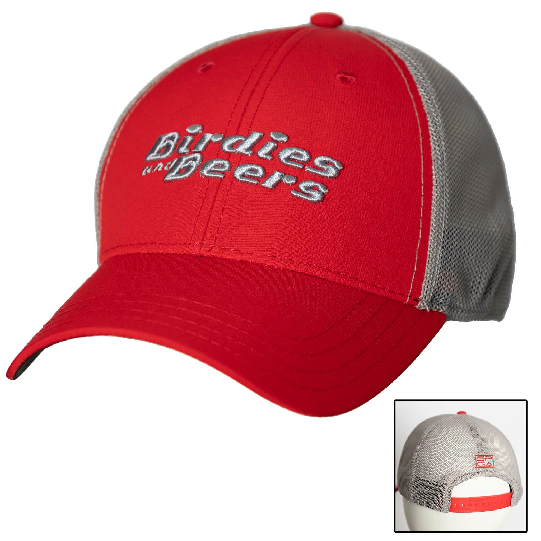 Stroke Play Golf Apparel Birdies And Beers Trucker Hat 7 Stroke Play Golf Apparel Birdies And Beers Trucker Hat - Image 5