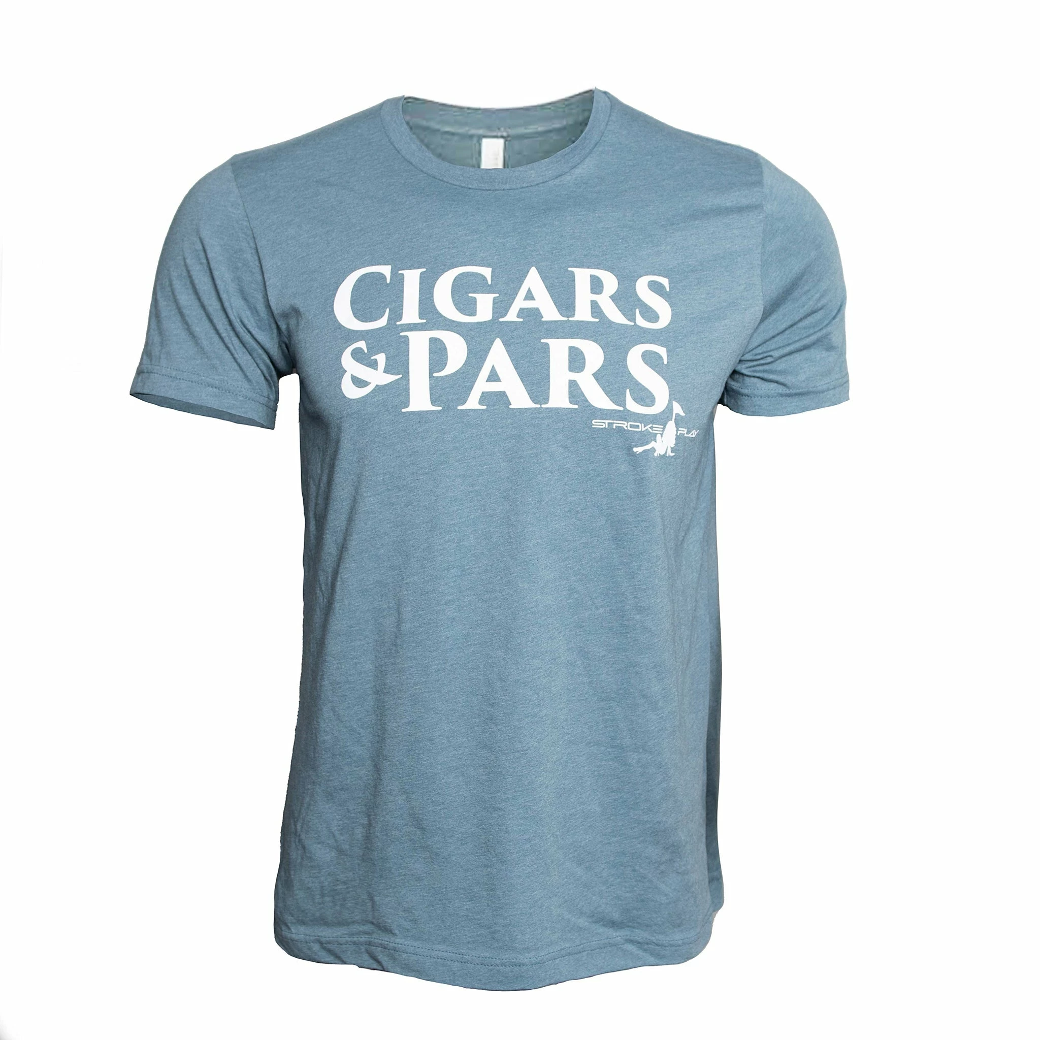 Stroke Play Golf Apparel Cigars & Pars Men's T-Shirt 3 Stroke Play Golf Apparel Cigars & Pars Men's T-Shirt