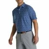FootJoy Lisle Tossed Tulips Self Collar -Golf Clubs Sales Store FJ 28453 02 690604