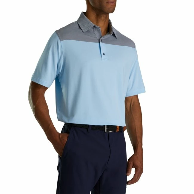 FootJoy Lisle End-on-End Block Self Collar 5 FootJoy Lisle End-on-End Block Self Collar - Image 3