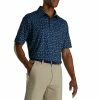 FootJoy Lisle Travel Print Self Collar