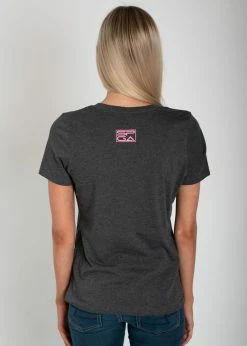 Stroke Play Golf Apparel Stroke Play Circle Women's T-Shirt -Golf Clubs Sales Store Ladies t shirt short sleeve back circle logo grey heather a670a9a7 b956 4321 a3d8 ef346389afae