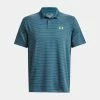 Under Armour UA Perf 3.0 Stripe Polo -Golf Clubs Sales Store PS1377376 414 HF 738109