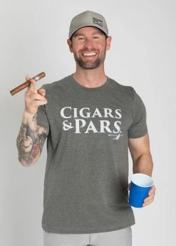 Stroke Play Golf Apparel Cigars & Pars Men's T-Shirt 9 Stroke Play Golf Apparel Cigars & Pars Men's T-Shirt -Golf Clubs Sales Store Stroke Play cigars and pars tshirt t grey front 2 cotton poly a2978e6b 392e 4337 b42e 5d3d232f1e0f