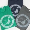 Stroke Play Golf Apparel Stroke Play Circle Men's T-Shirt -Golf Clubs Sales Store Stroke Play circle tshirt t logo green navy grey cotton poly 3