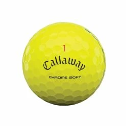 Callaway Chrome Soft Triple Track Golf Balls -Golf Clubs Sales Store balls 2020 chrome soft yellow triple track 1446 3 214016