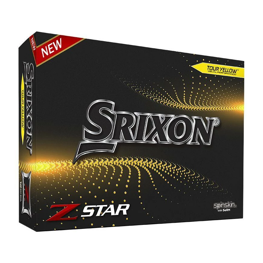 CLEVELAND SRIXON Z-Star Golf Balls - Tour Yellow 2021 3 CLEVELAND SRIXON Z-Star Golf Balls - Tour Yellow 2021
